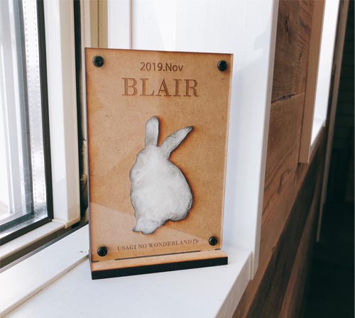 抜け毛で作るメモリアルスタンド